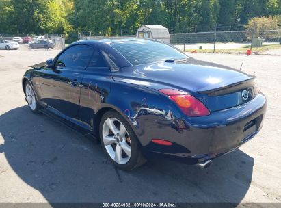 2003 LEXUS SC 430 Blue  Gasoline JTHFN48Y430038282 photo #4