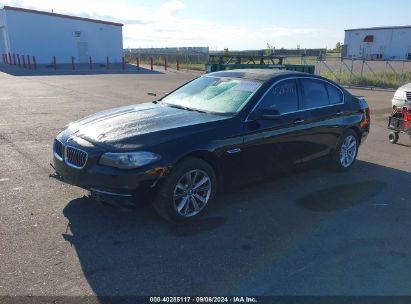 2014 BMW 528I XDRIVE Black  Gasoline WBA5A7C58ED617758 photo #3