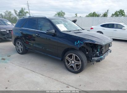 2016 MERCEDES-BENZ GLE 400 4MATIC Black  Gasoline 4JGDA5GB2GA665002 photo #1