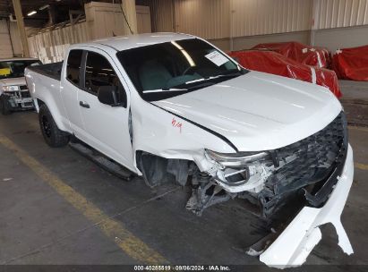 2019 CHEVROLET COLORADO WT White  Gasoline 1GCHSBEN7K1158829 photo #1