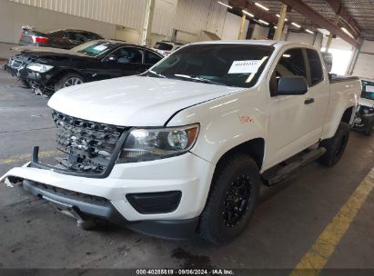 2019 CHEVROLET COLORADO WT White  Gasoline 1GCHSBEN7K1158829 photo #3