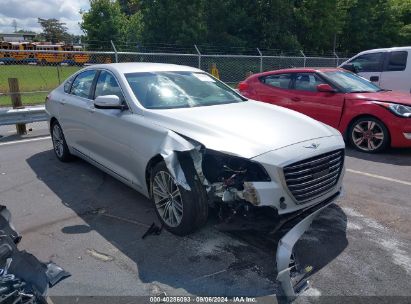 2019 GENESIS G80 3.8 Silver  Gasoline KMHGN4JE7KU286521 photo #1