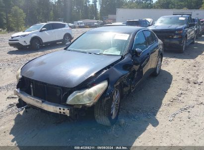 2012 INFINITI G25 JOURNEY Black  Gasoline JN1DV6AP4CM812788 photo #3