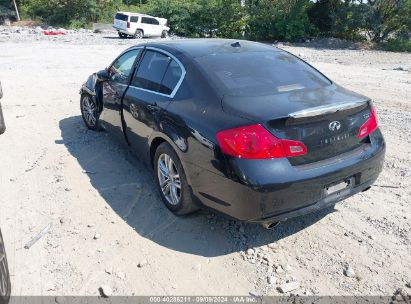 2012 INFINITI G25 JOURNEY Black  Gasoline JN1DV6AP4CM812788 photo #4