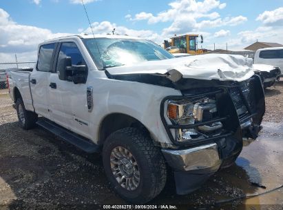 2020 FORD F-250 XL White  Diesel 1FT8W2BT1LED01596 photo #1