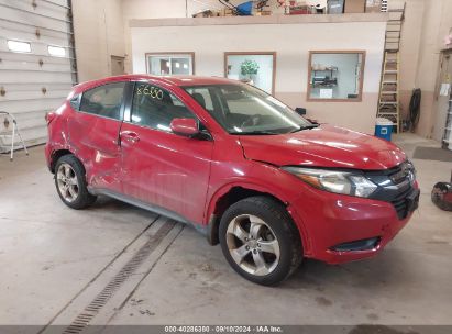 2016 HONDA HR-V LX Red  Gasoline 3CZRU6H38GM705899 photo #1