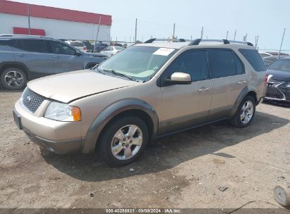 2007 FORD FREESTYLE SEL Tan  Gasoline 1FMDK02187GA24531 photo #3