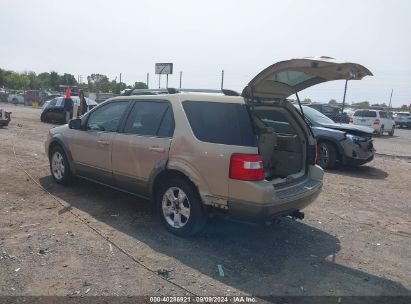 2007 FORD FREESTYLE SEL Tan  Gasoline 1FMDK02187GA24531 photo #4