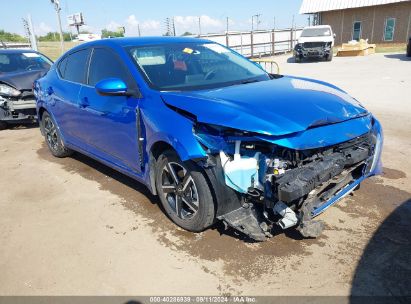 2024 NISSAN SENTRA SV XTRONIC CVT Blue  Gasoline 3N1AB8CV9RY244224 photo #1