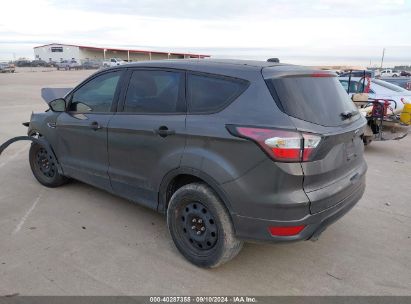 2017 FORD ESCAPE S Gray  Gasoline 1FMCU0F76HUD93220 photo #4