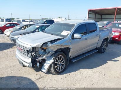 2017 GMC CANYON DENALI Silver  Gasoline 1GTG6EEN9H1282790 photo #3