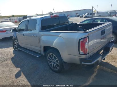 2017 GMC CANYON DENALI Silver  Gasoline 1GTG6EEN9H1282790 photo #4