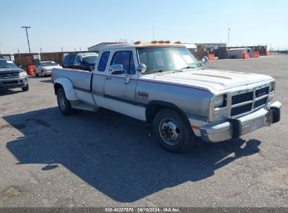 1992 DODGE D-SERIES D300/D350 White  Diesel 3B7ME33C6NM505264 photo #1