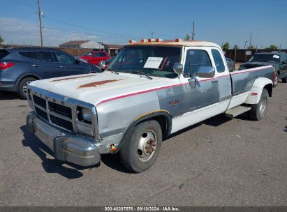 1992 DODGE D-SERIES D300/D350 White  Diesel 3B7ME33C6NM505264 photo #3