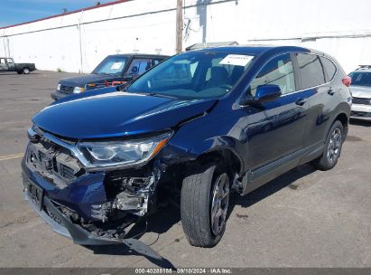 2019 HONDA CR-V EX Blue  Gasoline 5J6RW2H59KA016772 photo #3