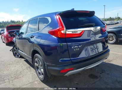 2019 HONDA CR-V EX Blue  Gasoline 5J6RW2H59KA016772 photo #4