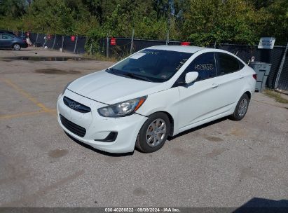 2013 HYUNDAI ACCENT GLS White  Gasoline KMHCT4AE6DU395382 photo #3