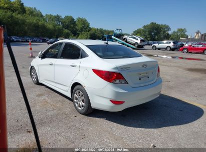 2013 HYUNDAI ACCENT GLS White  Gasoline KMHCT4AE6DU395382 photo #4