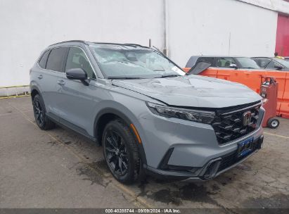 2024 HONDA CR-V HYBRID SPORT-L Gray  Hybrid 7FARS6H8XRE036084 photo #1