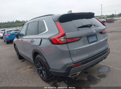 2024 HONDA CR-V HYBRID SPORT-L Gray  Hybrid 7FARS6H8XRE036084 photo #4