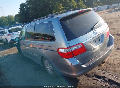 2007 HONDA ODYSSEY TOURING Gray sports v gas 5FNRL38897B046173 photo #4