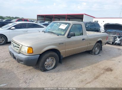 2002 FORD RANGER XL/XLT Gold  Gasoline 1FTYR10D82TA59252 photo #3