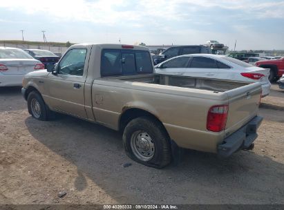 2002 FORD RANGER XL/XLT Gold  Gasoline 1FTYR10D82TA59252 photo #4