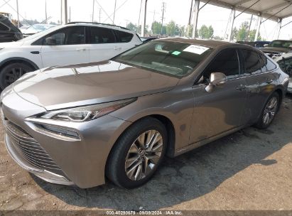 2021 TOYOTA MIRAI XLE Brown  Other JTDAAAAA4MA000887 photo #3