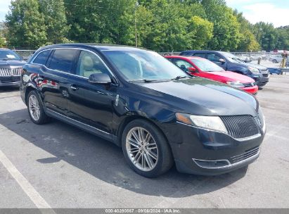 2014 LINCOLN MKT ECOBOOST Black  Gasoline 2LMHJ5AT7EBL56862 photo #1