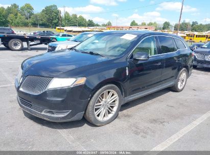 2014 LINCOLN MKT ECOBOOST Black  Gasoline 2LMHJ5AT7EBL56862 photo #3