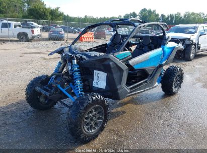 2021 CAN-AM MAVERICK X3 DS TURBO Blue  Gasoline 3JBVGAY47MK002487 photo #3