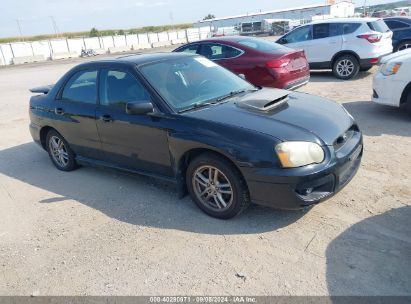 2005 SUBARU IMPREZA WRX Black  Gasoline JF1GD29675G502191 photo #1