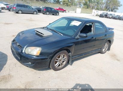 2005 SUBARU IMPREZA WRX Black  Gasoline JF1GD29675G502191 photo #3