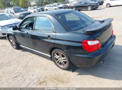 2005 SUBARU IMPREZA WRX Black  Gasoline JF1GD29675G502191 photo #4