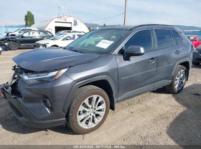 2024 TOYOTA RAV4 XLE PREMIUM Gray  Gasoline 2T3A1RFVXRC427494 photo #3