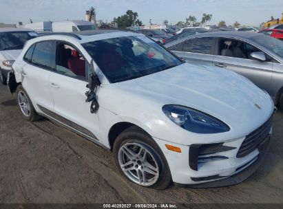 2021 PORSCHE MACAN White  Gasoline WP1AA2A53MLB06565 photo #1