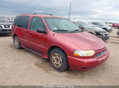 2000 NISSAN QUEST Red  Gasoline 4N2XN11T2YD821892 photo #1