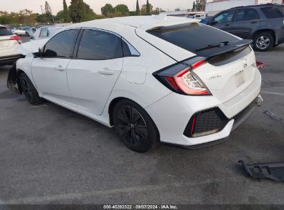 2018 HONDA CIVIC EX White  Gasoline SHHFK7H56JU413801 photo #4