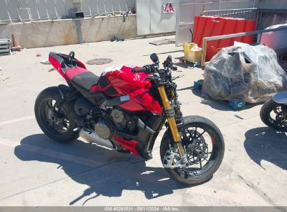 2024 DUCATI STREETFIGHTER V4/V4S Red  Gasoline ZDMFAKWW3RB009408 photo #1