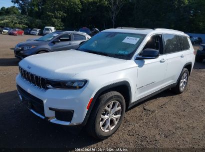 2021 JEEP GRAND CHEROKEE L LIMITED 4X4 White  Gasoline 1C4RJKBG3M8150587 photo #3