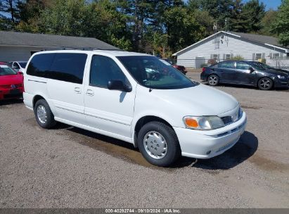 2002 OLDSMOBILE SILHOUETTE GL White  Gasoline 1GHDX23E62D260067 photo #1