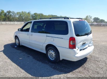 2002 OLDSMOBILE SILHOUETTE GL White  Gasoline 1GHDX23E62D260067 photo #4