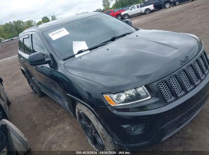 2014 JEEP GRAND CHEROKEE ALTITUDE Gray  Flexible Fuel 1C4RJFAGXEC527987 photo #1