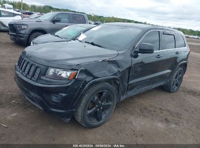 2014 JEEP GRAND CHEROKEE ALTITUDE Gray  Flexible Fuel 1C4RJFAGXEC527987 photo #3