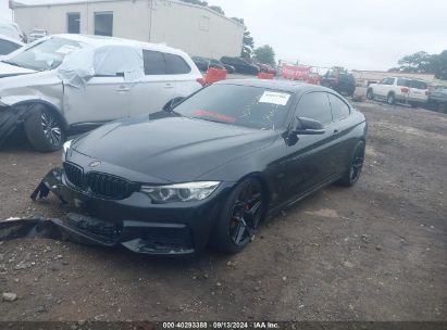 2014 BMW 435I Black  Gasoline WBA3R1C53EK191762 photo #3