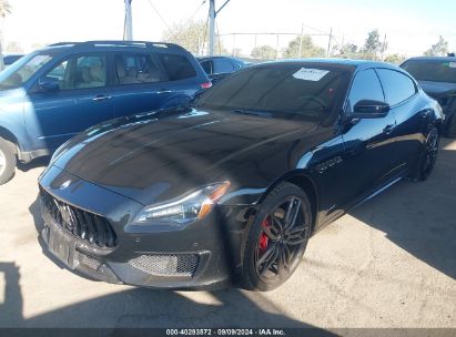 2019 MASERATI QUATTROPORTE S Q4 GRANSPORT Black  Gasoline ZAM56YRS2K1317097 photo #3