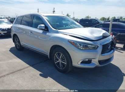 2019 INFINITI QX60 PURE Gray  Gasoline 5N1DL0MNXKC555050 photo #1