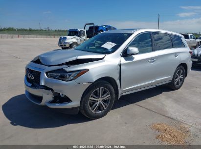 2019 INFINITI QX60 PURE Gray  Gasoline 5N1DL0MNXKC555050 photo #3