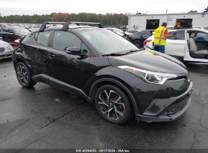 2019 TOYOTA C-HR XLE Black  Gasoline NMTKHMBX6KR077084 photo #1