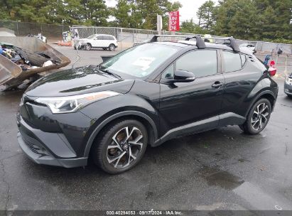 2019 TOYOTA C-HR XLE Black  Gasoline NMTKHMBX6KR077084 photo #3